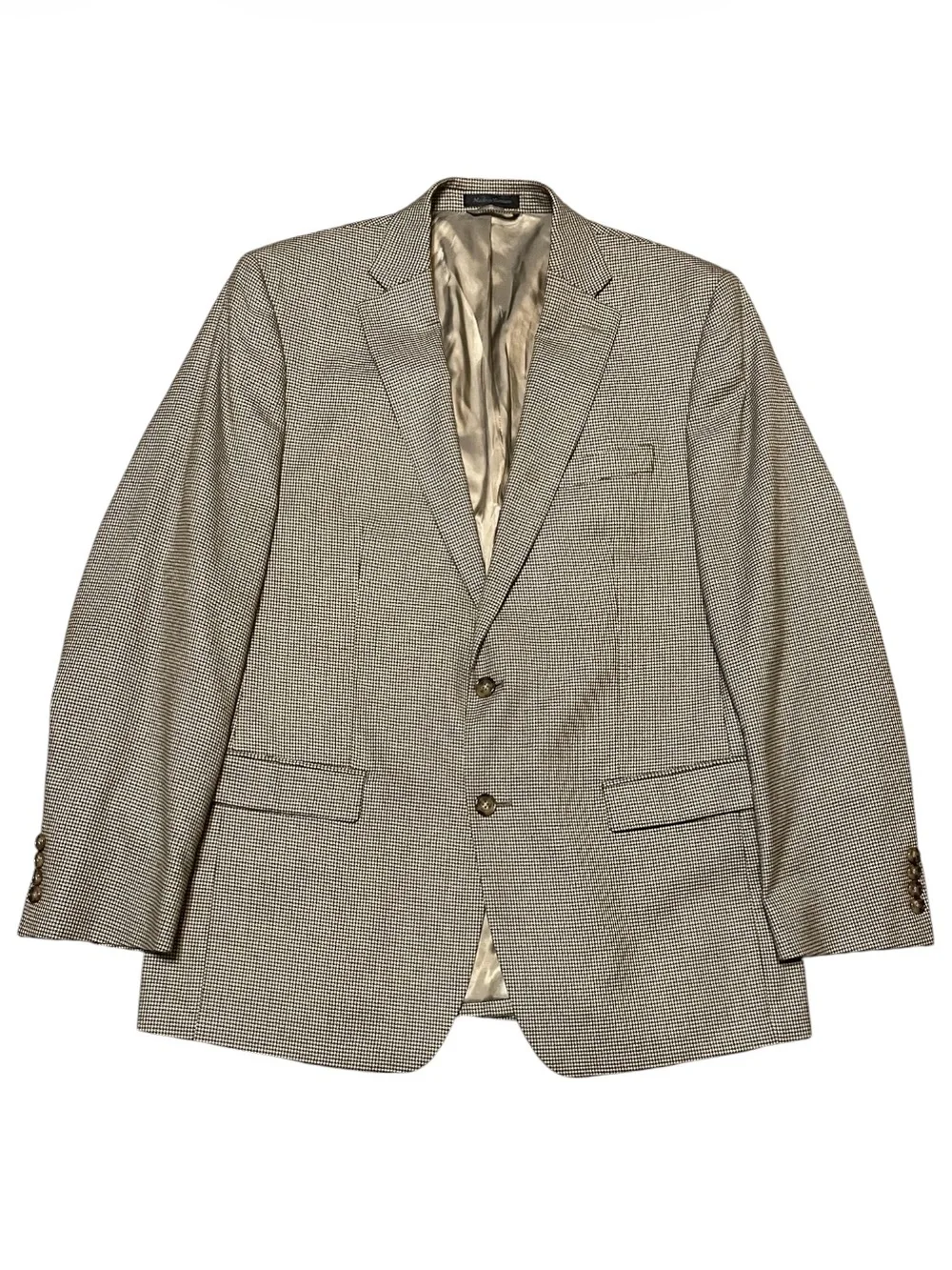 Men's Lauren Ralph Lauren 42L Houndstooth Blazer Sport Coat Suit Jacket